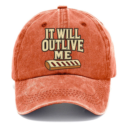 It Will Outlive Me Leathercraft Classic Cap – Terracotta Clay