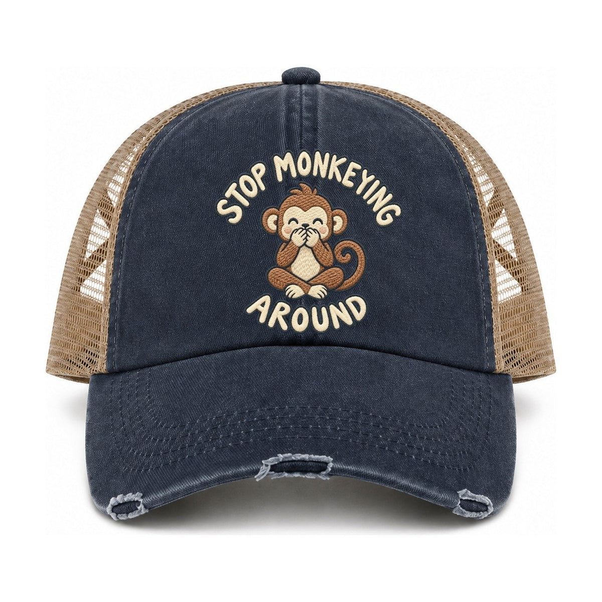 Navy-Khaki — front view