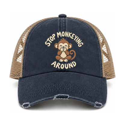 Navy-Khaki — front view