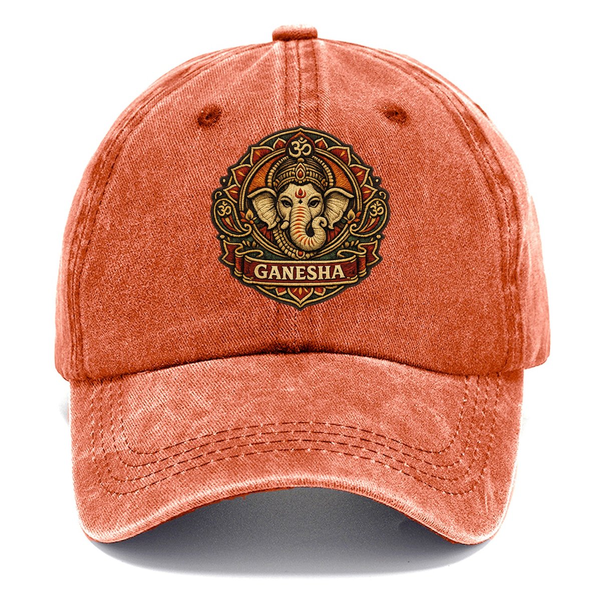 Ganesha Blessing Classic Cap – Terracotta Clay
