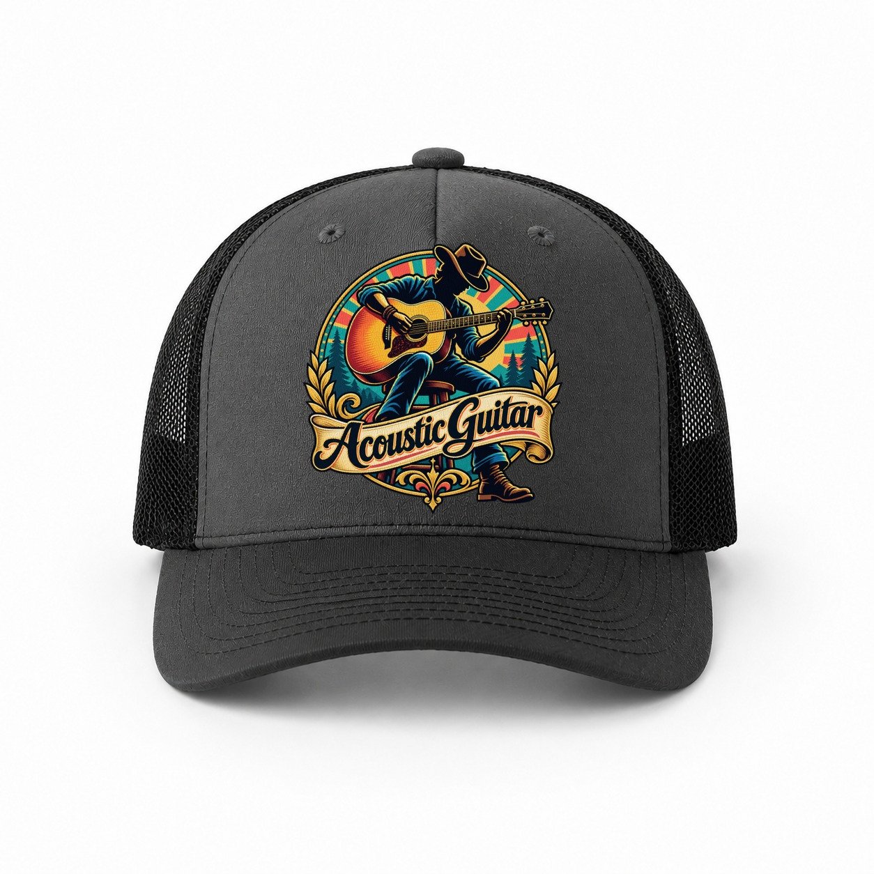Dark Grey-Black — front view