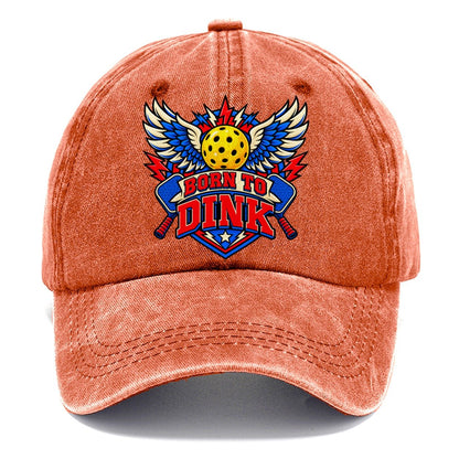 Born To Dink Pickleball Life Classic Cap – Terracotta Clay