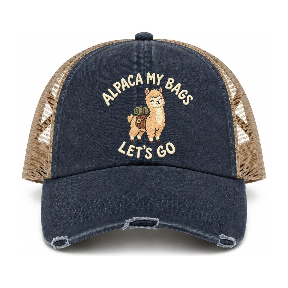 Navy-Khaki — front view