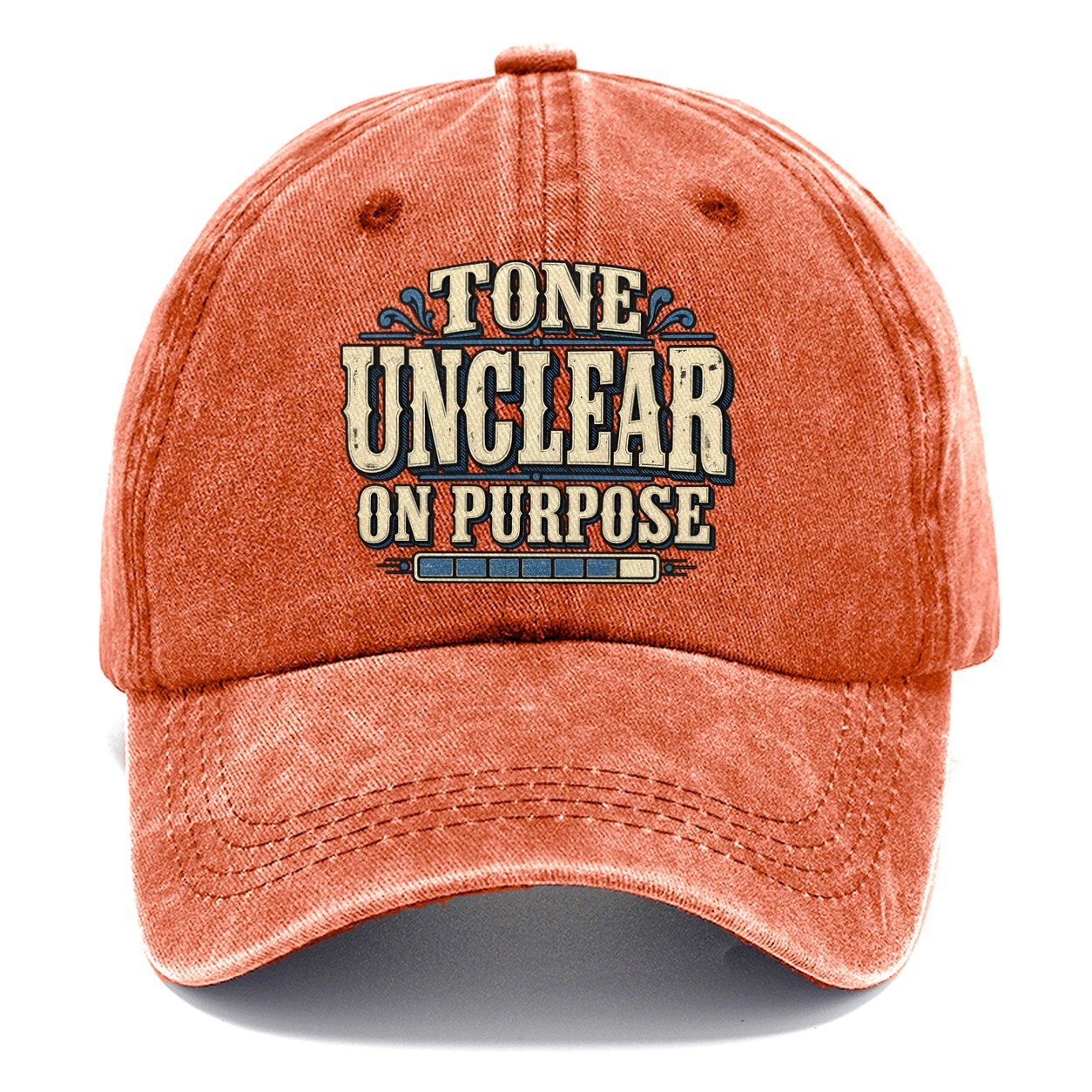 Tone Unclear On Purpose American Wit Classic Cap – Terracotta Clay
