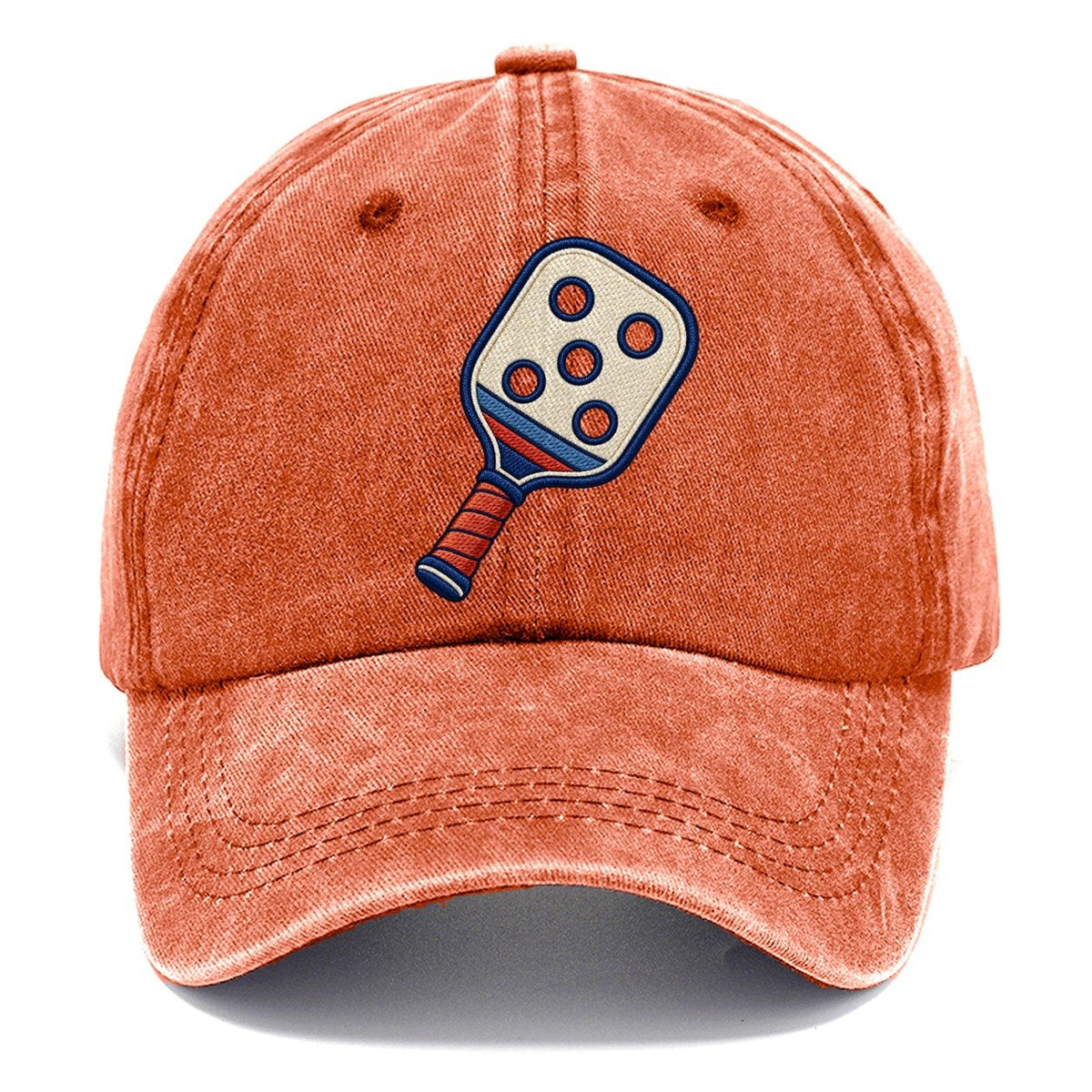 Pickleball Paddle Tiny Solo Marks Classic Cap – Terracotta Clay