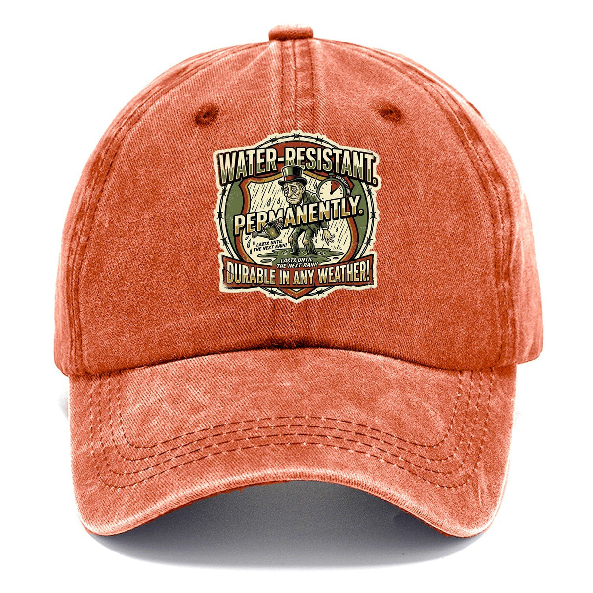 Water Resistant Permanently Classic Cap – Terracotta Clay