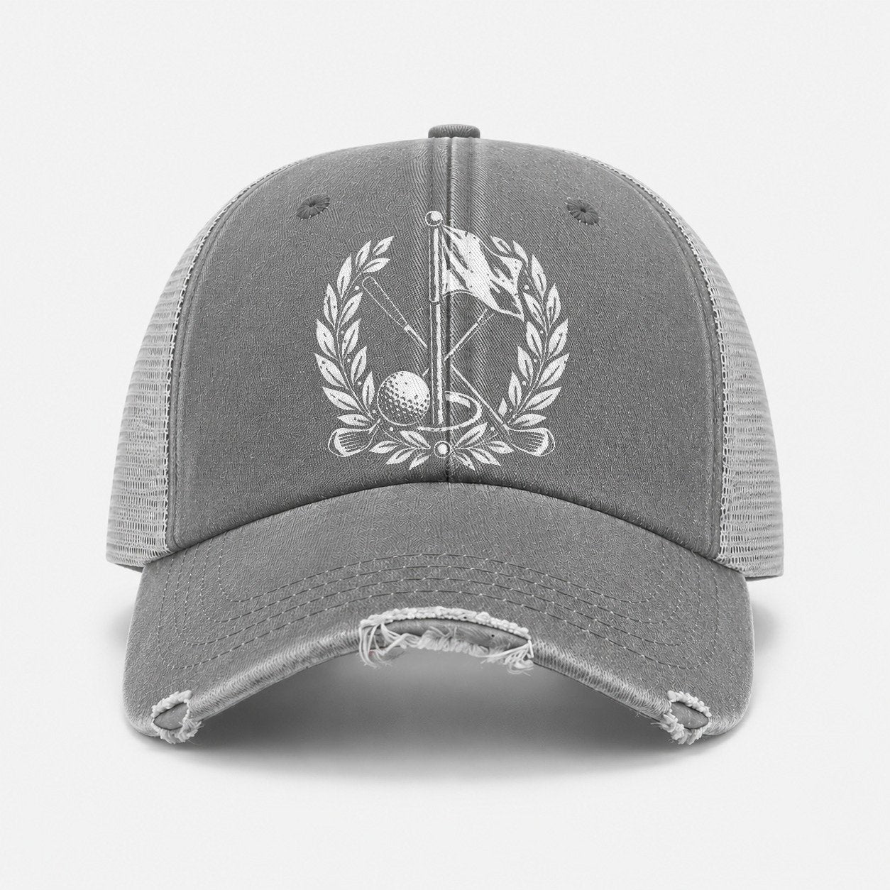 Grey — front view
