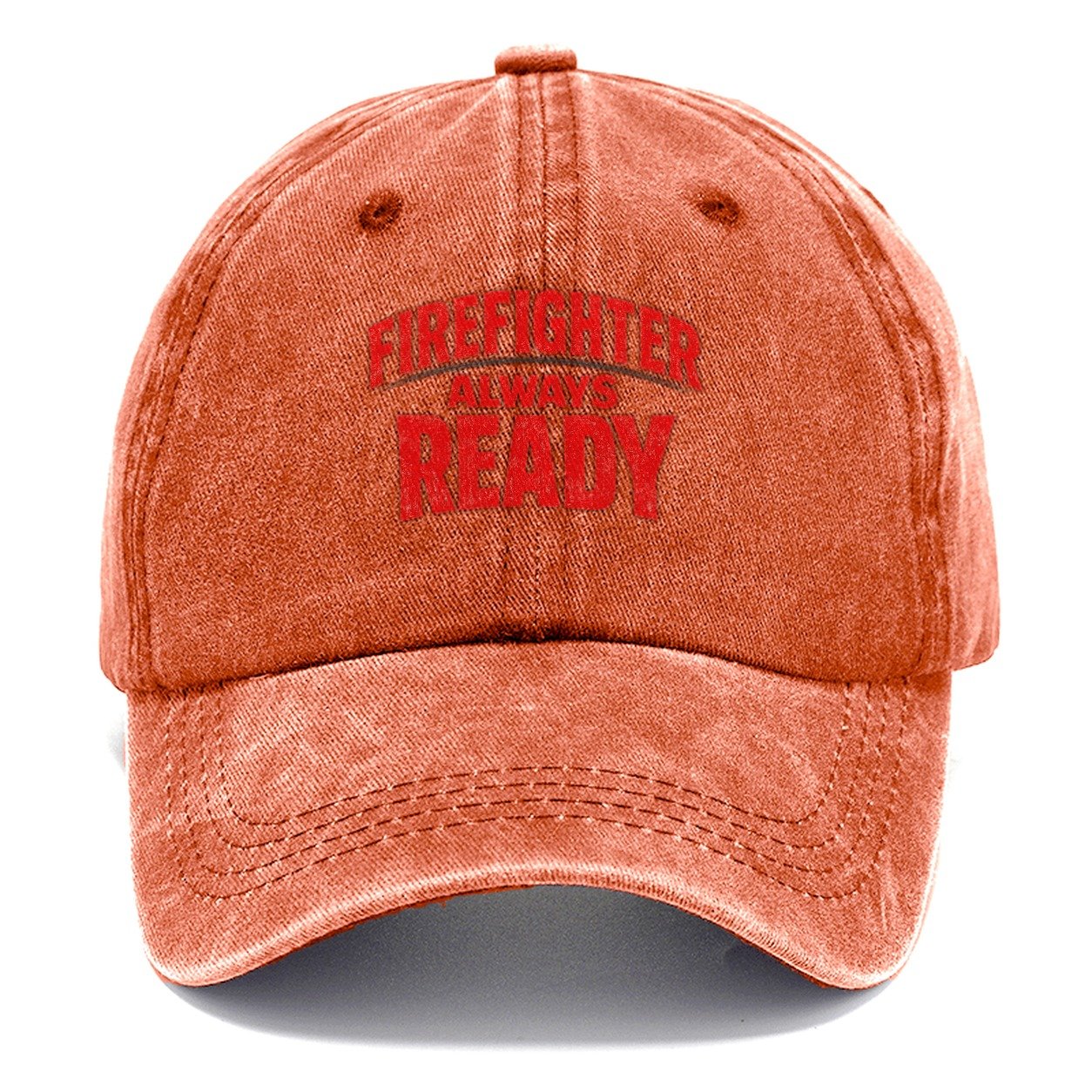 Firefighter Always Ready Classic Cap – Terracotta Clay