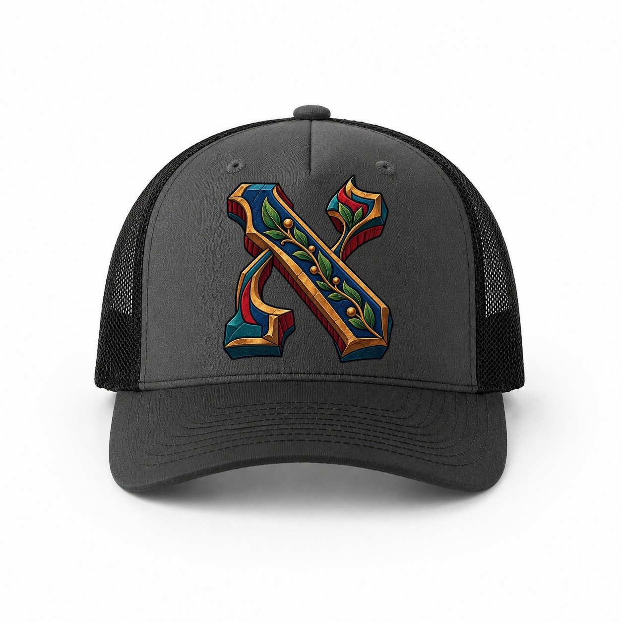 Dark Grey-Black — front view