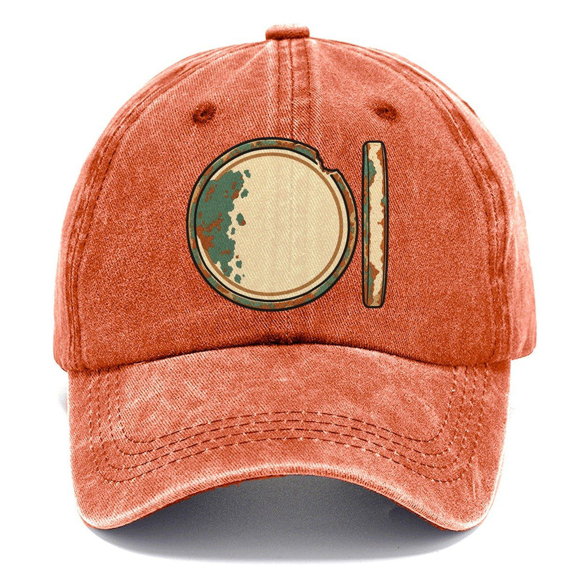 One Blank Disc Treasure Hunting Classic Cap – Terracotta Clay