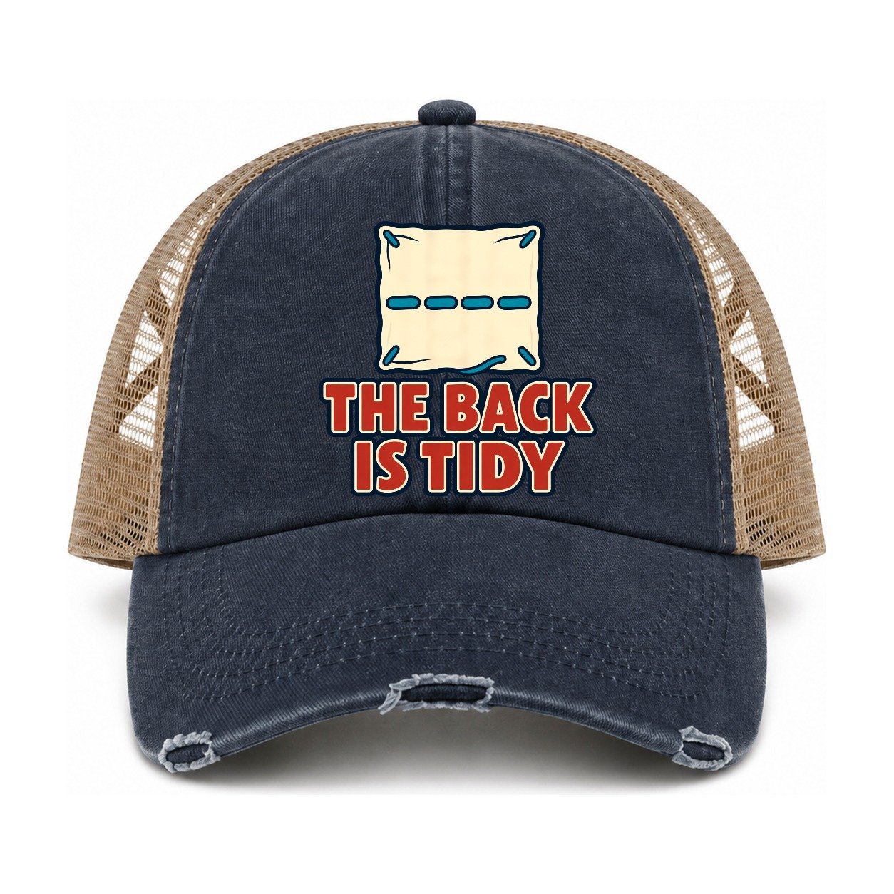 Navy-Khaki — front view