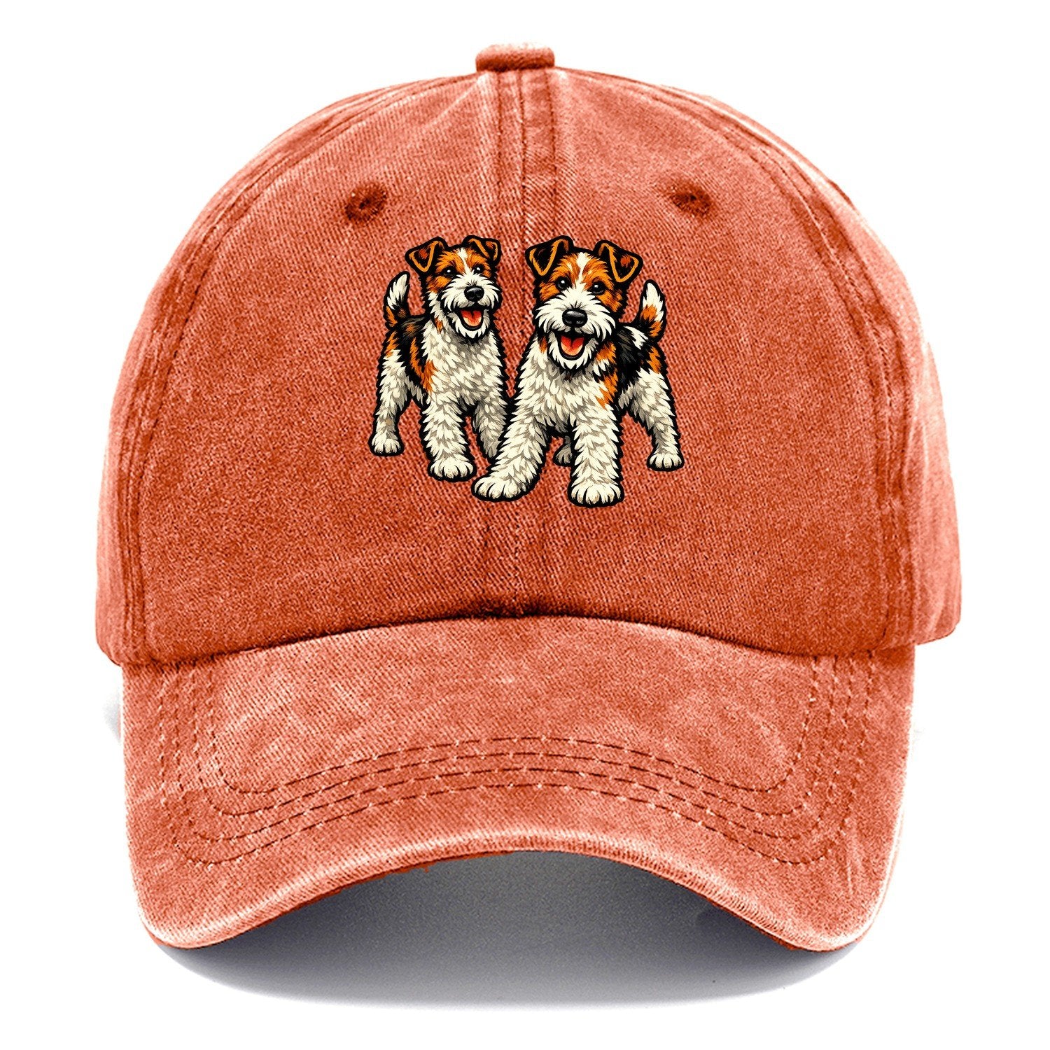 Wire Fox Terriers Classic Cap – Terracotta Clay
