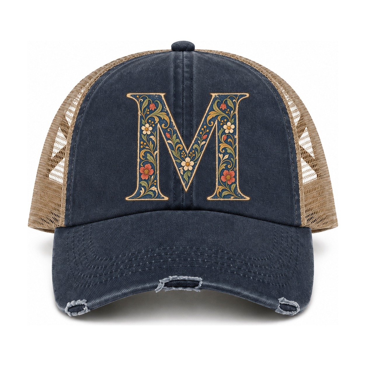 Navy-Khaki — front view