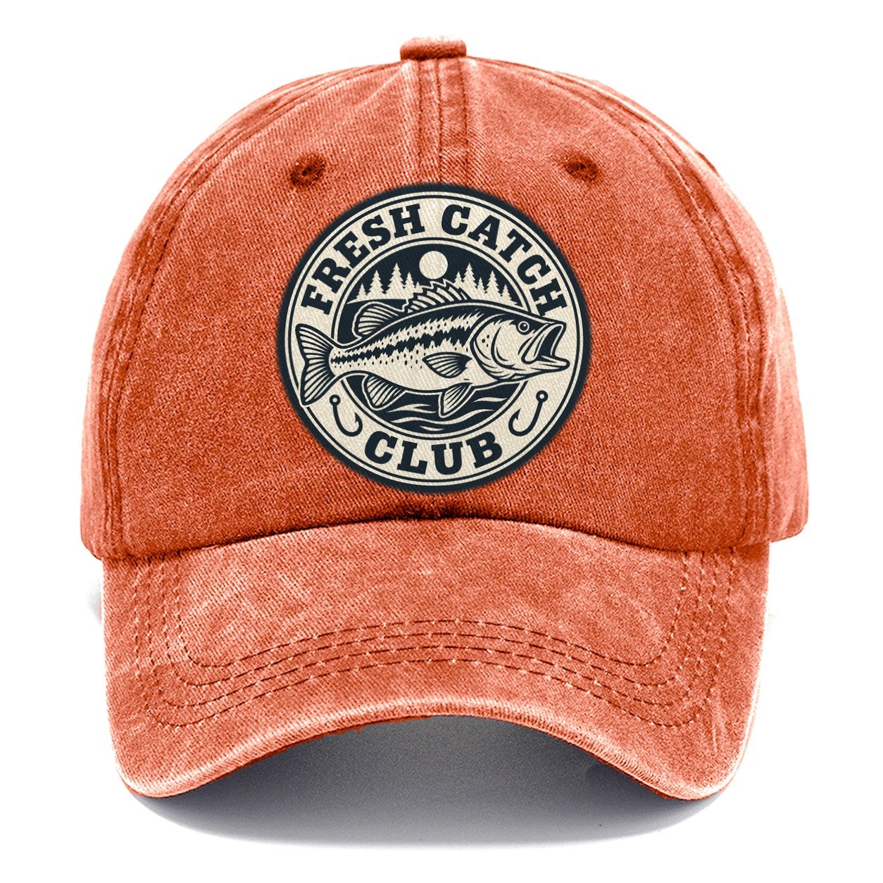 Fresh Catch Club Fishing Elegant Classic Cap – Terracotta Clay