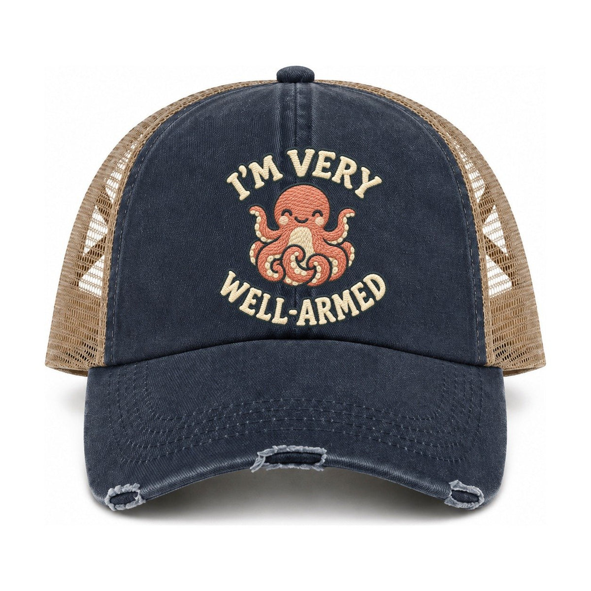 Navy-Khaki — front view