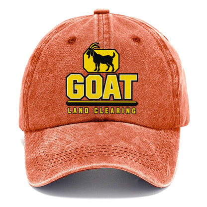 Goat Land Clearing Heavy Duty Classic Cap – Terracotta Clay