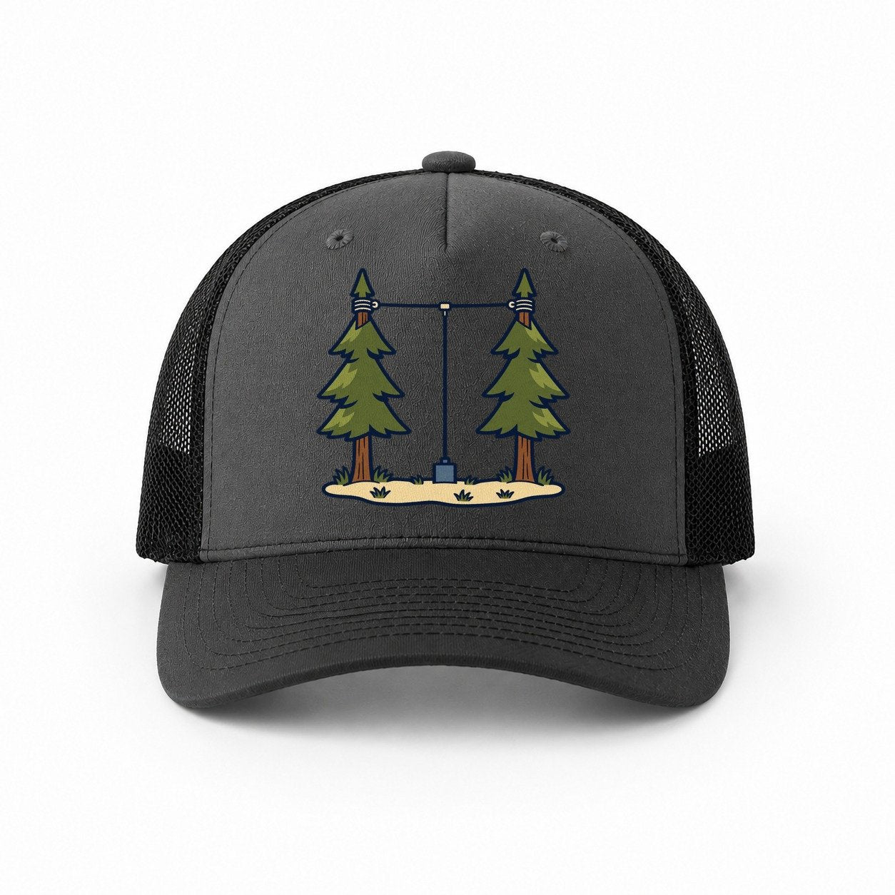 Dark Grey-Black — front view