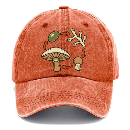Fruiting Cycle Ring Foraging And Mycology Classic Cap – Terracotta Clay