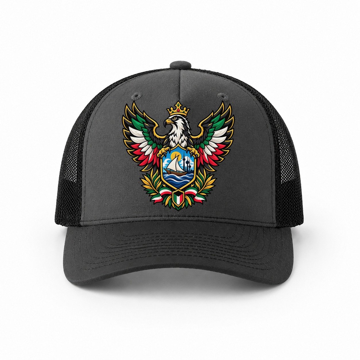 Dark Grey-Black — front view