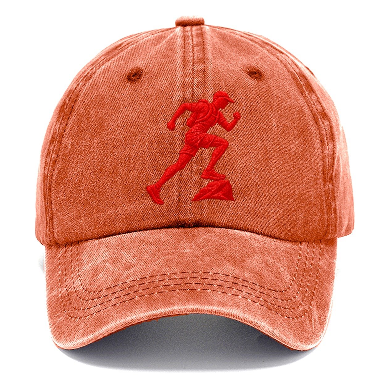 Trail Runner Uphill Drive Micro Motion Mark Classic Cap – Terracotta Clay