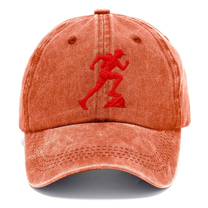 Trail Runner Uphill Drive Micro Motion Mark Classic Cap – Terracotta Clay