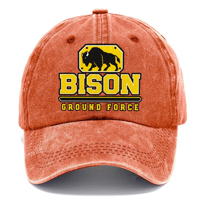 Bison Ground Force Heavy Duty Classic Cap – Terracotta Clay
