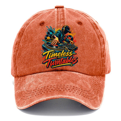 Timeless Turntables Music Instruments Classic Cap – Terracotta Clay