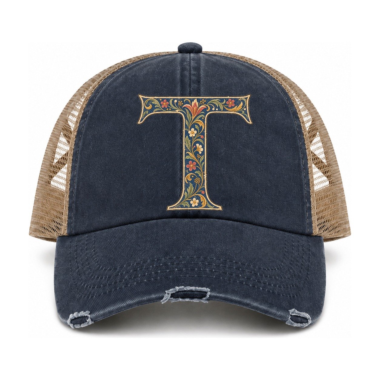 Navy-Khaki — front view