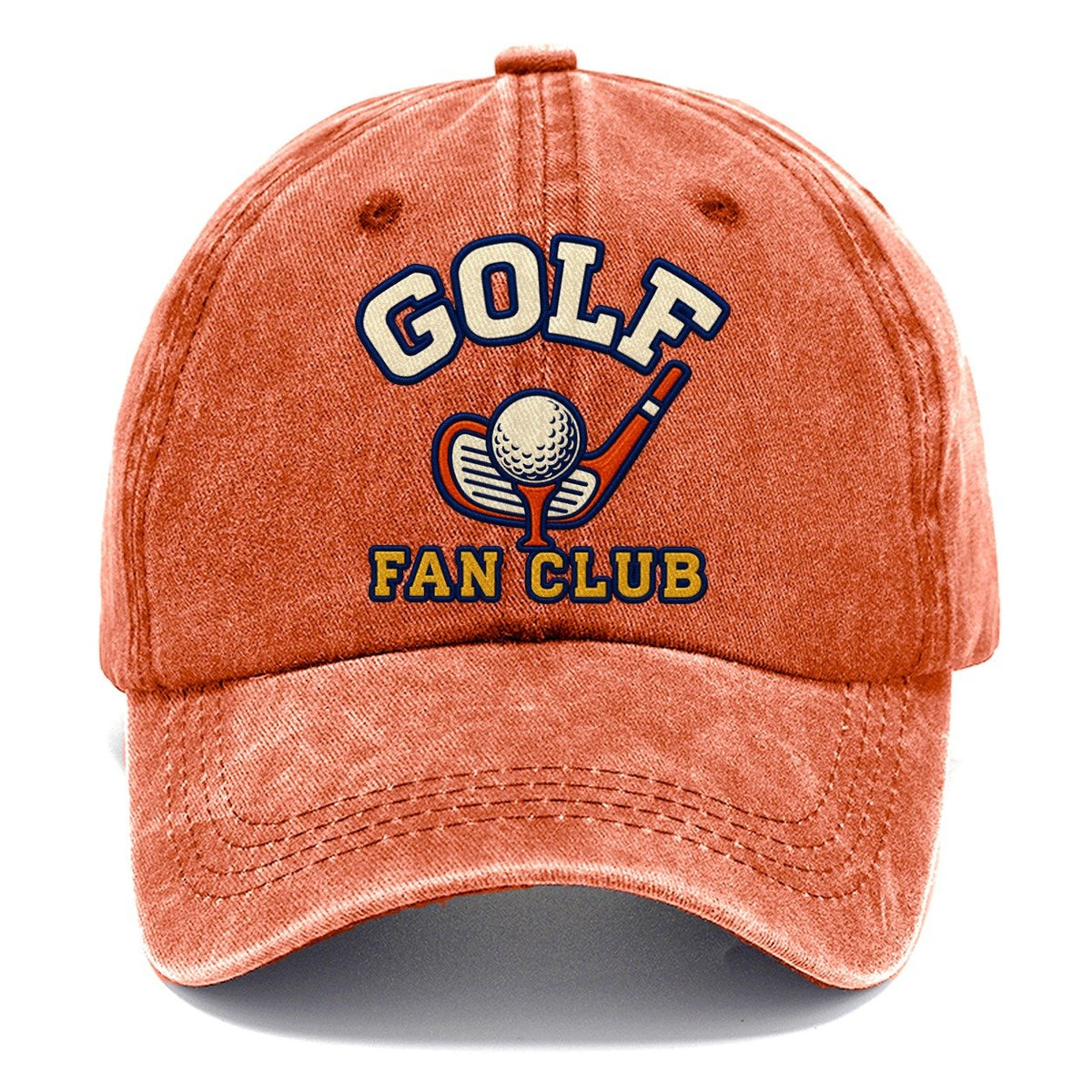 Golf Fan Club Classic Cap – Terracotta Clay