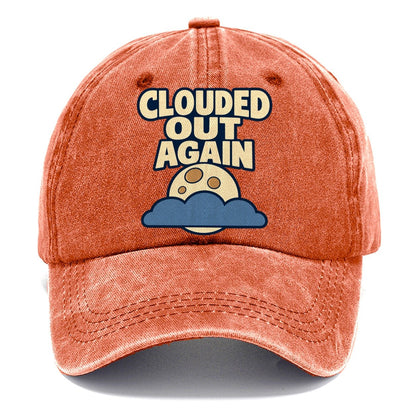 Clouded Out Again Astronomy And Stargazing Classic Cap – Terracotta Clay