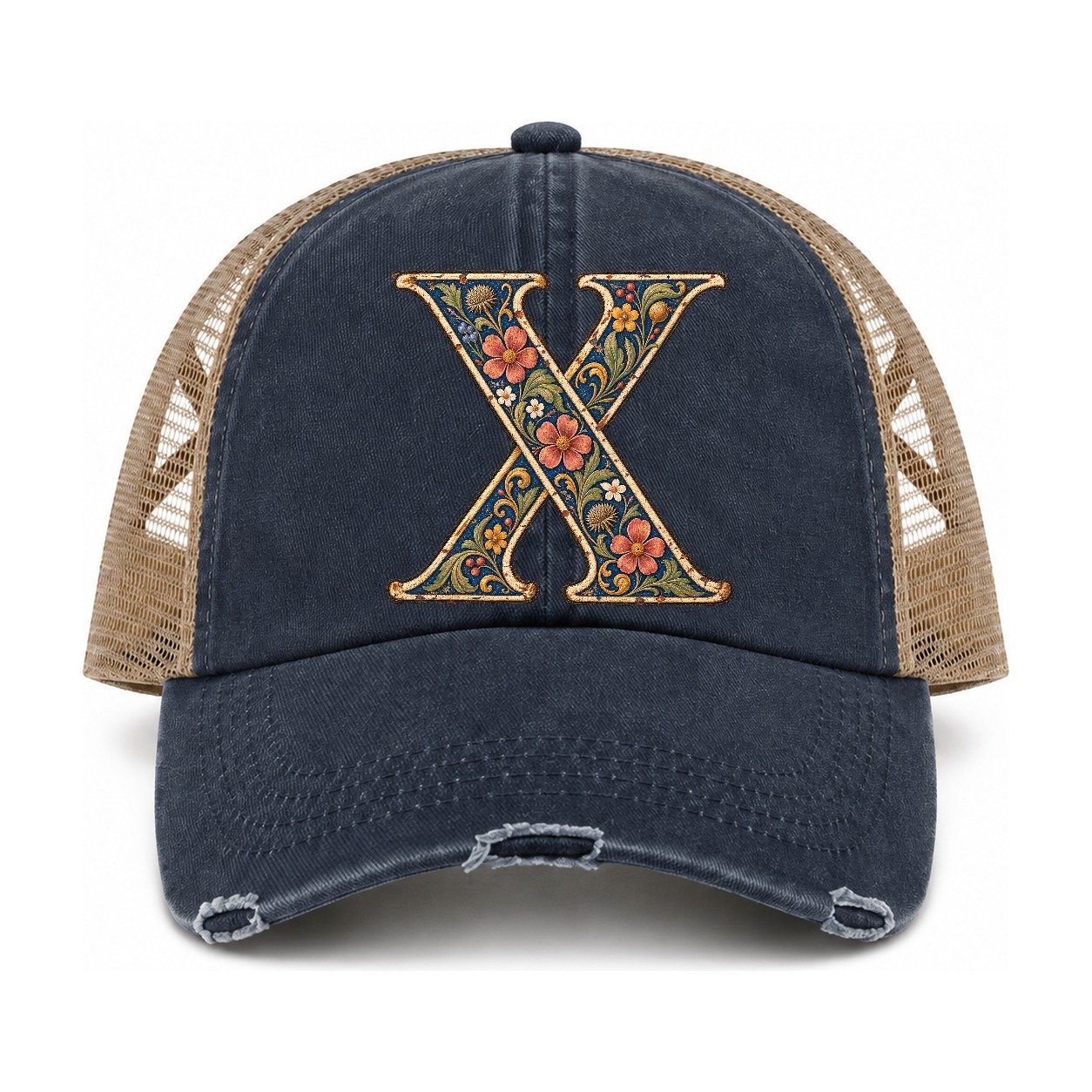 Navy-Khaki — front view
