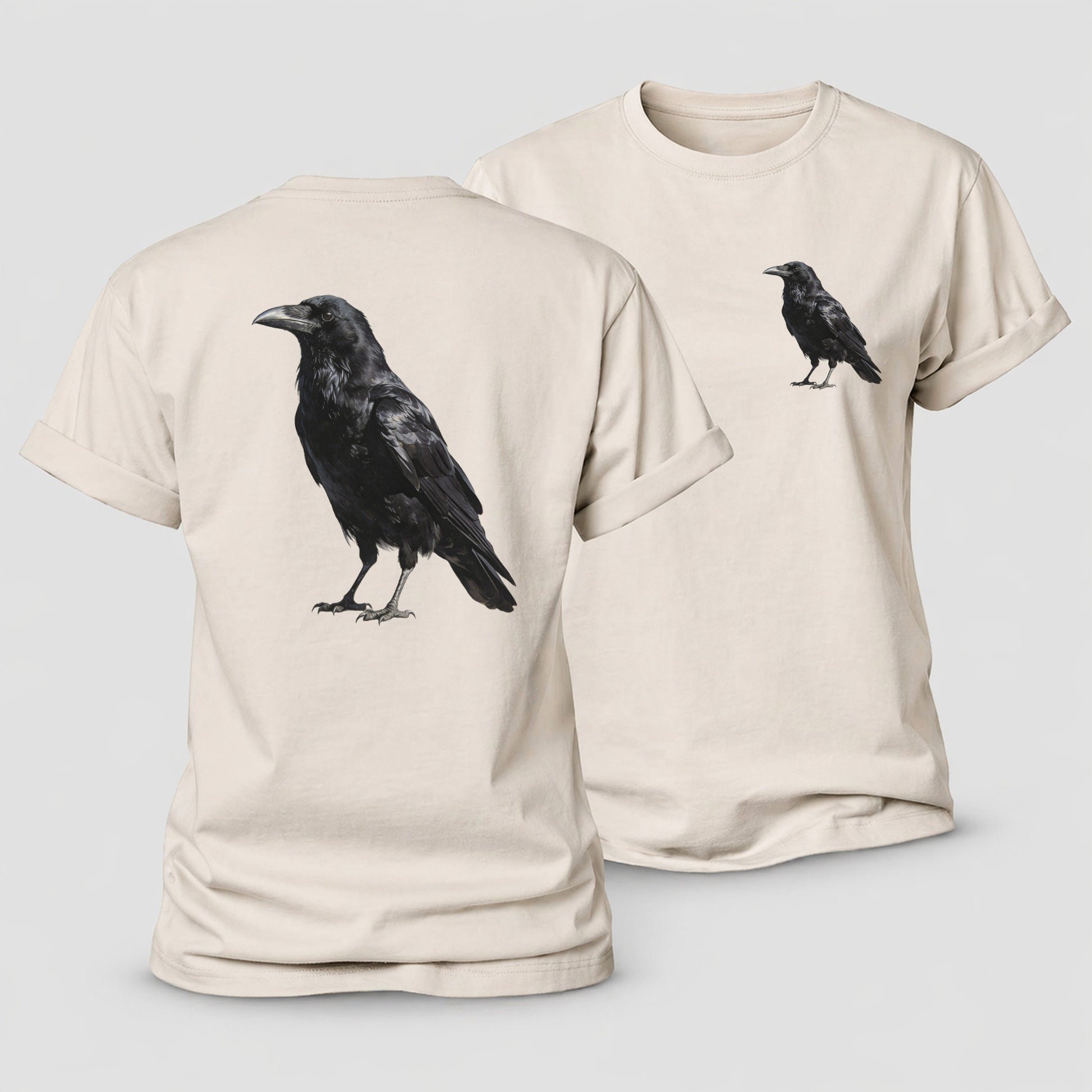 Raven Women's Cotton T-Shirt – Sand