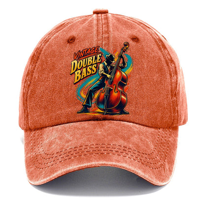 Vintage Double Bass Music Instruments Classic Cap – Terracotta Clay
