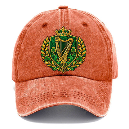 Ireland Heraldic Crest Country Logos Classic Cap – Terracotta Clay