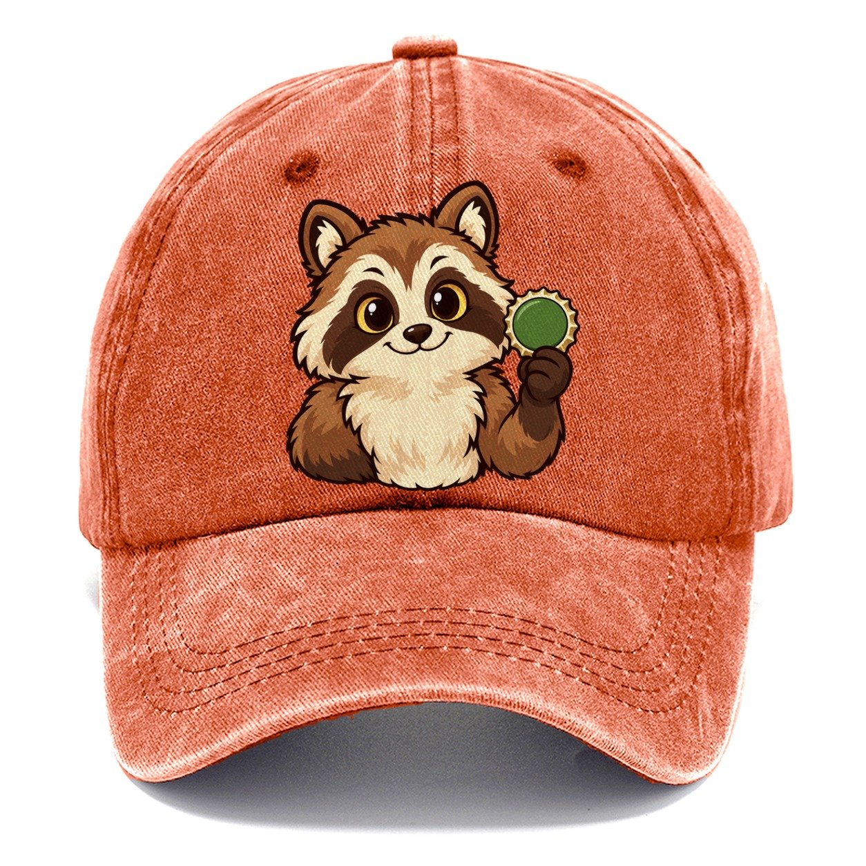 Cellar Raccoon Homebrewing Classic Cap – Terracotta Clay