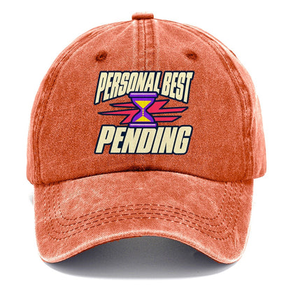 Personal Best Pending 90S Running Clubs Classic Cap – Terracotta Clay