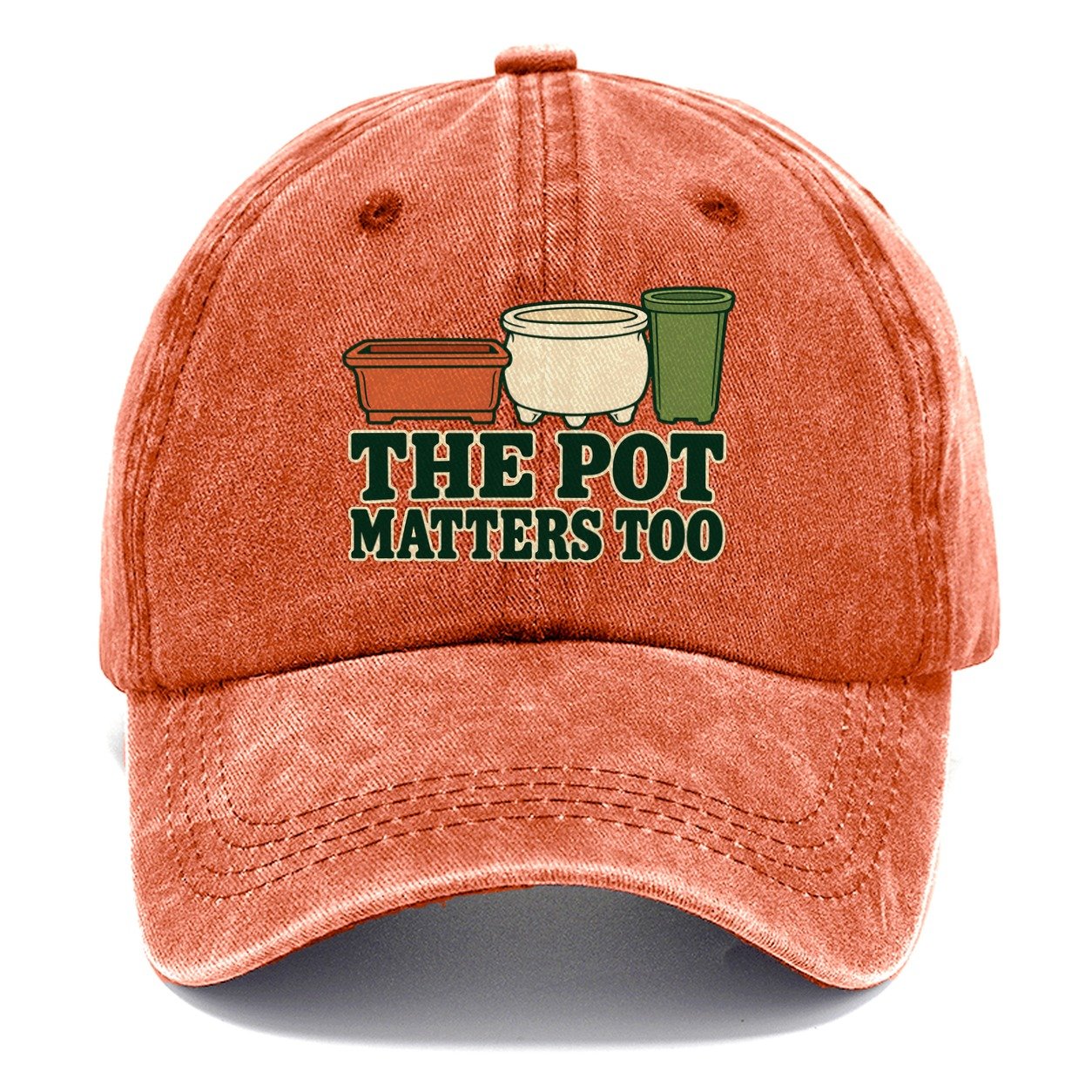 The Pot Matters Too Bonsai Classic Cap – Terracotta Clay