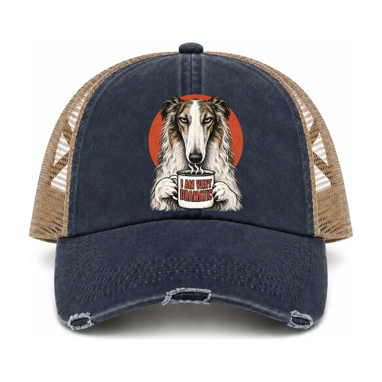Navy-Khaki — front view