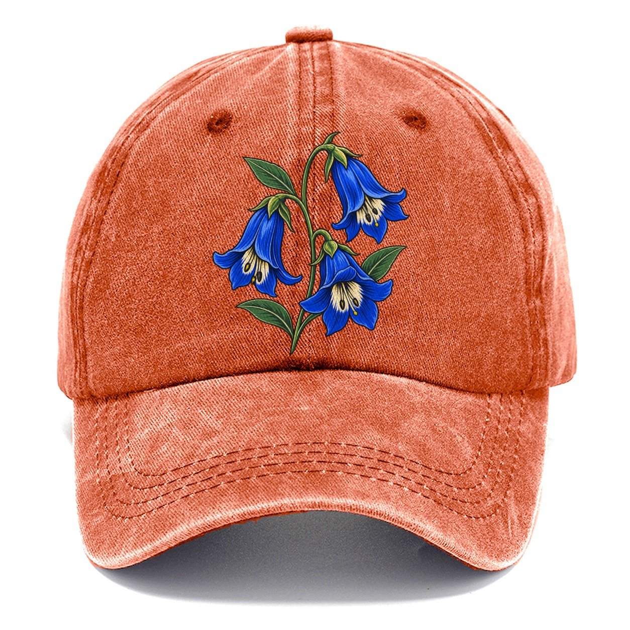 Australian Capital Territory Royal Bluebells Australia Cultural Icons Classic Cap – Terracotta Clay