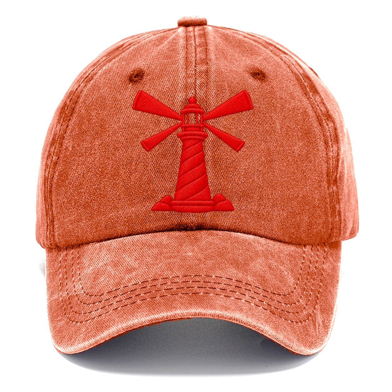 Lighthouse Crossing Beams Micro Motion Mark Classic Cap – Terracotta Clay