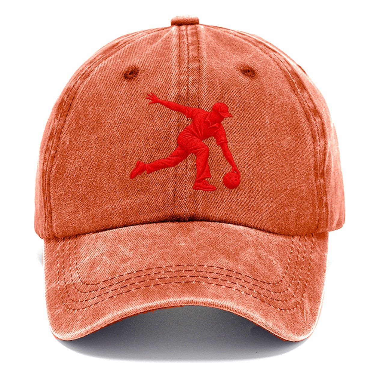 Bowling Hook Release Micro Motion Mark Classic Cap – Terracotta Clay