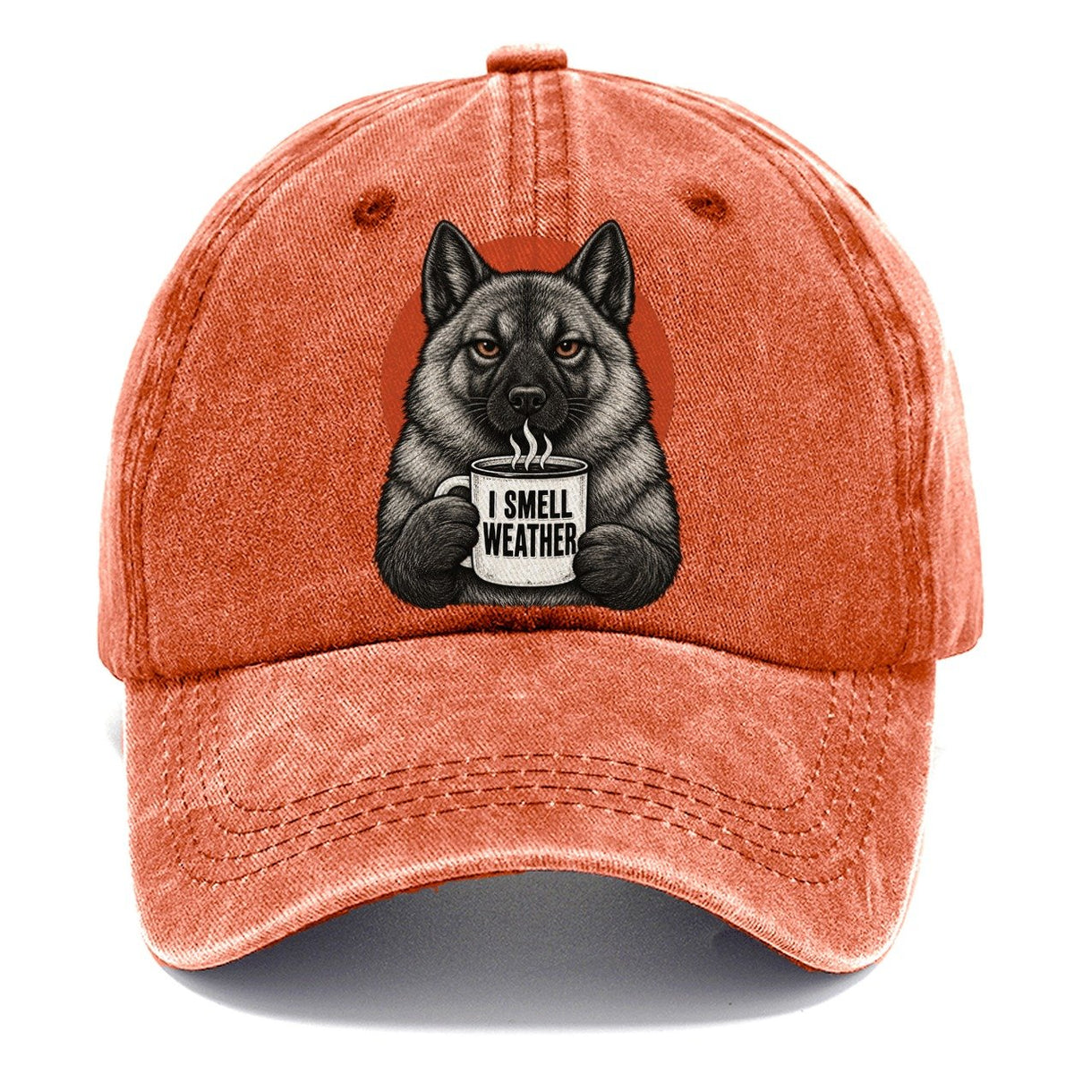 Norwegian Elkhound Mug Truths Dog Mug Truths Classic Cap – Terracotta Clay