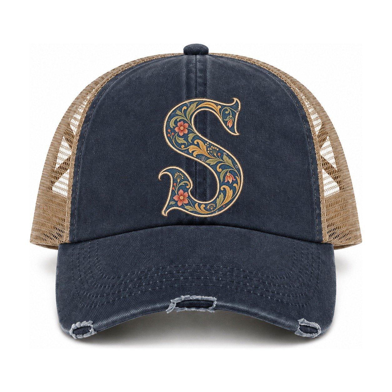 Navy-Khaki — front view