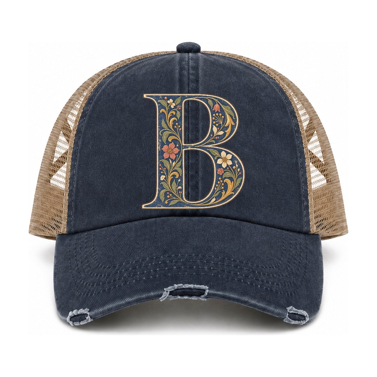 Navy-Khaki — front view