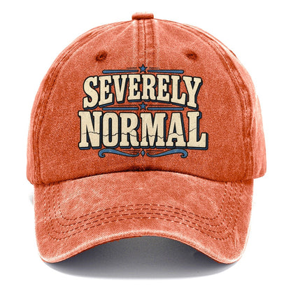 Severely Normal American Wit Classic Cap – Terracotta Clay