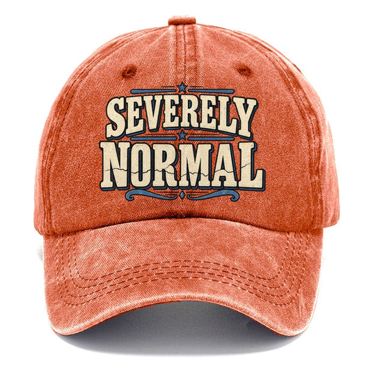 Severely Normal American Wit Classic Cap – Terracotta Clay