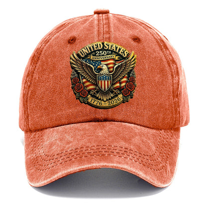 Us 250Th Medallion Classic Cap – Terracotta Clay
