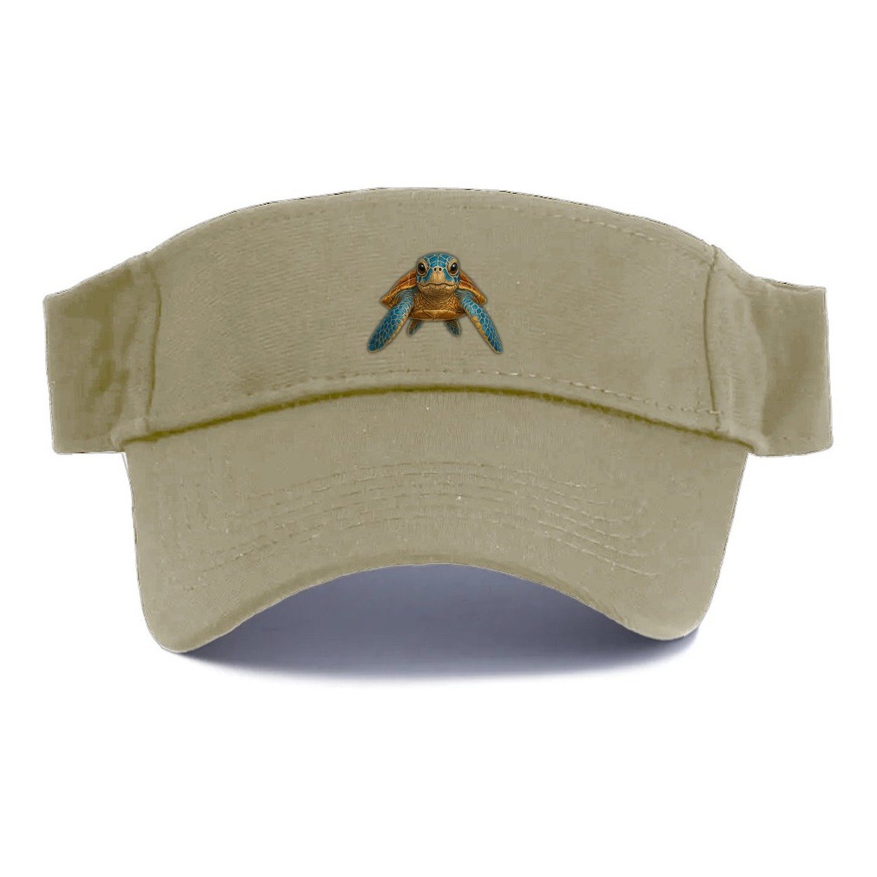 Sea Turtle Serenity Visor – Warm Sand