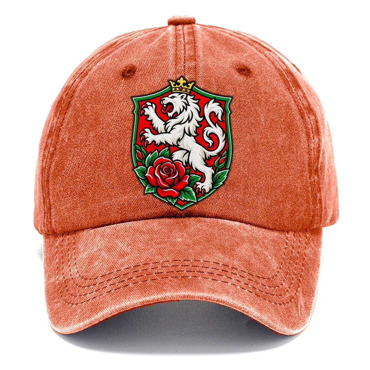 Bulgaria Minimal Emblem Country Logos Classic Cap – Terracotta Clay