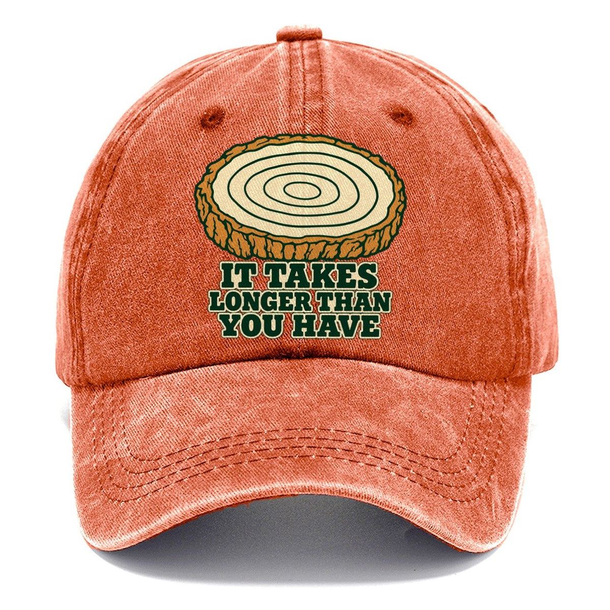 It Takes Longer Than You Have Bonsai Classic Cap – Terracotta Clay